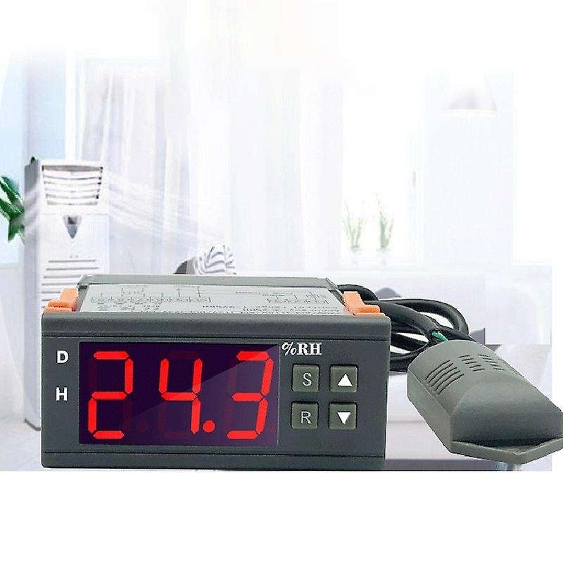 Digital Humidity Controller Hygrometer with LED Display for Humidification or Dehumidification Equip