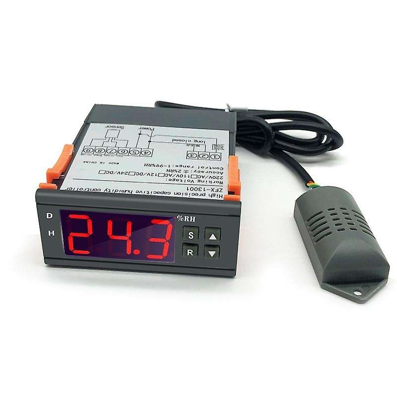 Digital Humidity Controller Hygrometer with LED Display for Humidification or Dehumidification Equip