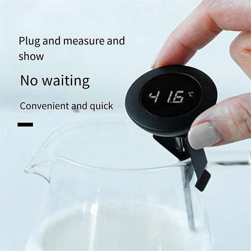 Digital Display Coffee Electronic Thermometer for Hand Drip Coffee Milk Frothing Pitcher Kitchen Tem