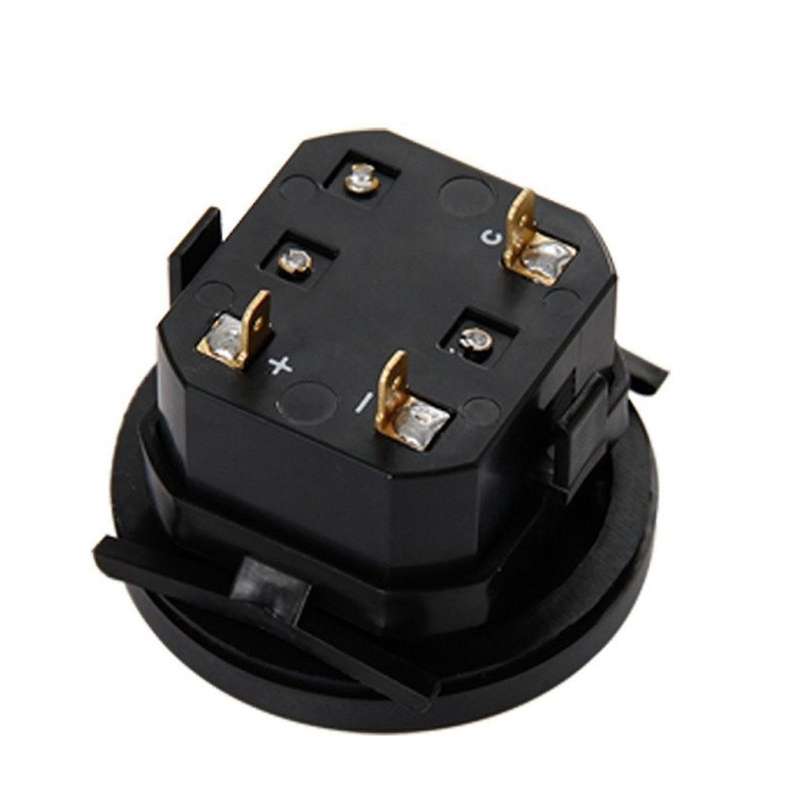 Digital Hour Meter Resettable Running Hours Data Storage for Lawn Mower Tractor Generator Golf Cart
