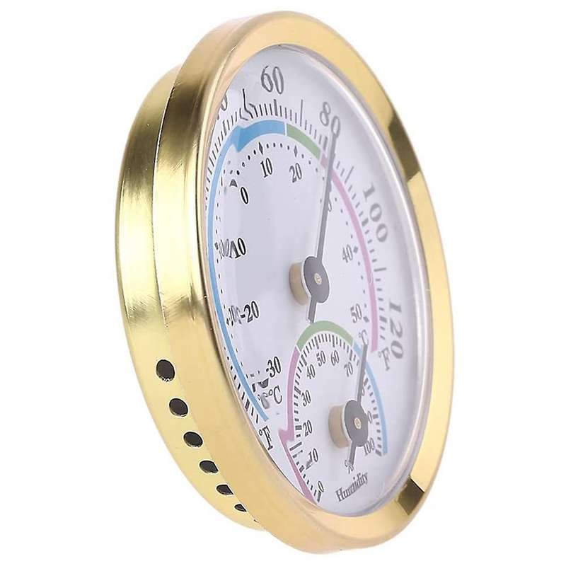 Digital Indoor Thermometer, Household Mini Durable Pointer Free Battery Home Temperature Humidity Mo
