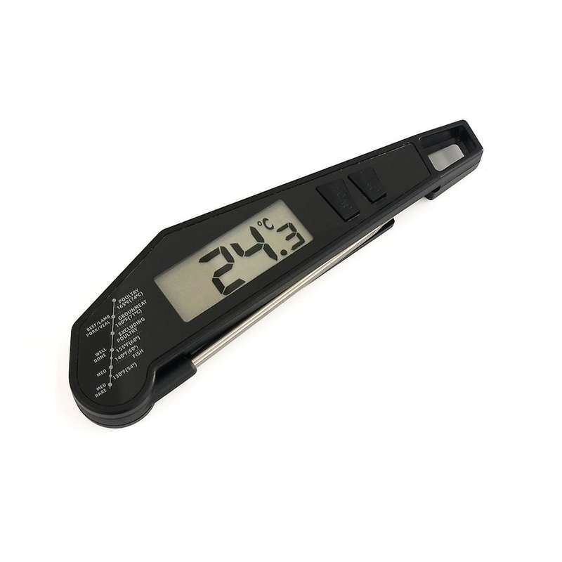 Digital Instant Read Meat Thermometer with Foldable Probe for Kitchen, Frying, Grilling