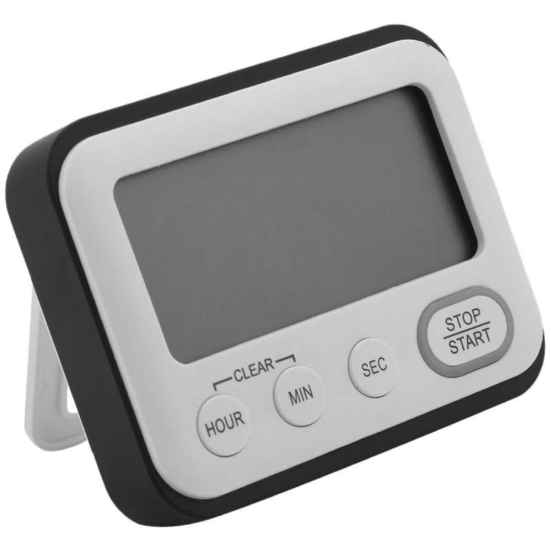 Digital Kitchen Countdown Timer: Teachers Classroom Counter Large LCD Loud Magnetic Clip Kids Simpl