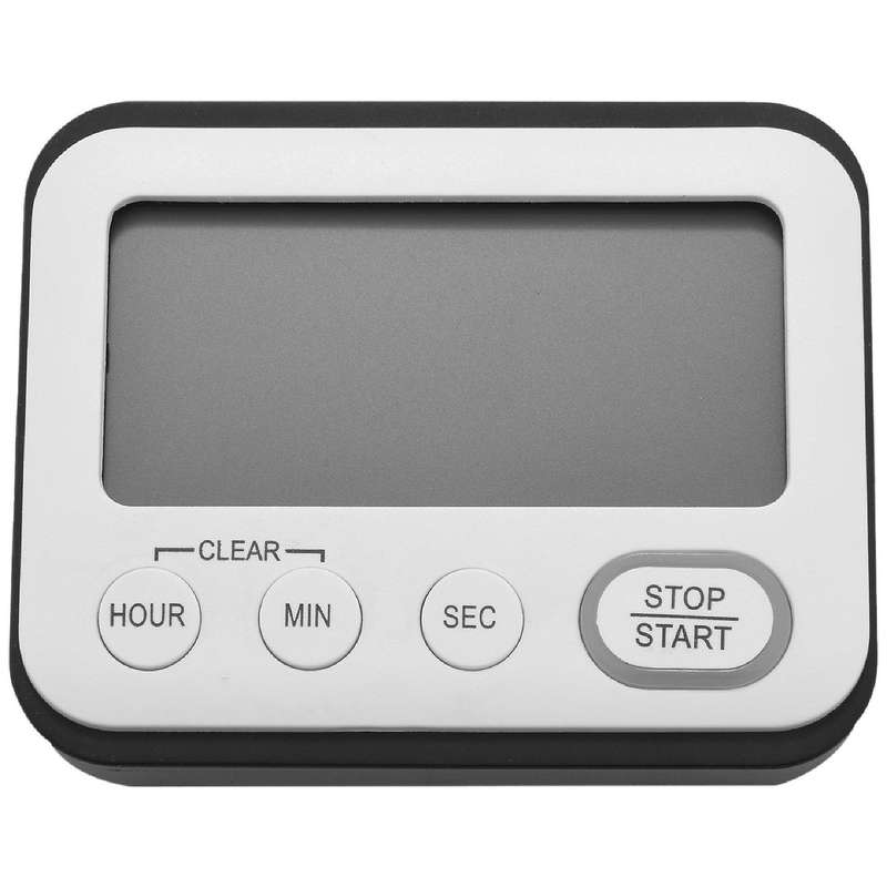 Digital Kitchen Countdown Timer: Teachers Classroom Counter Large LCD Loud Magnetic Clip Kids Simpl