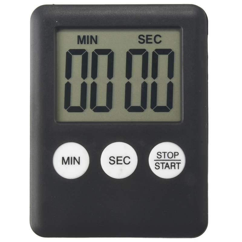 Digital Kitchen Timer 4 Pieces Kitchen Alarm Clock with Alarm Short Timer Magnetic Egg Timer Kitche
