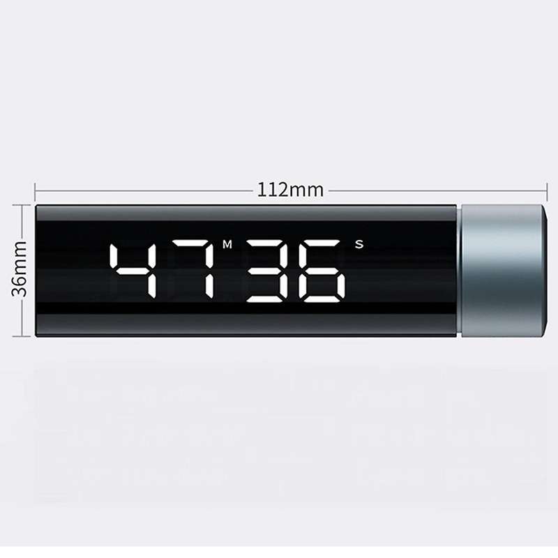 Digital Kitchen Timer,Kitchen Alarm Clock,Timer,Egg Timer with Rotary Knob Setting,for Cooking,Bakin
