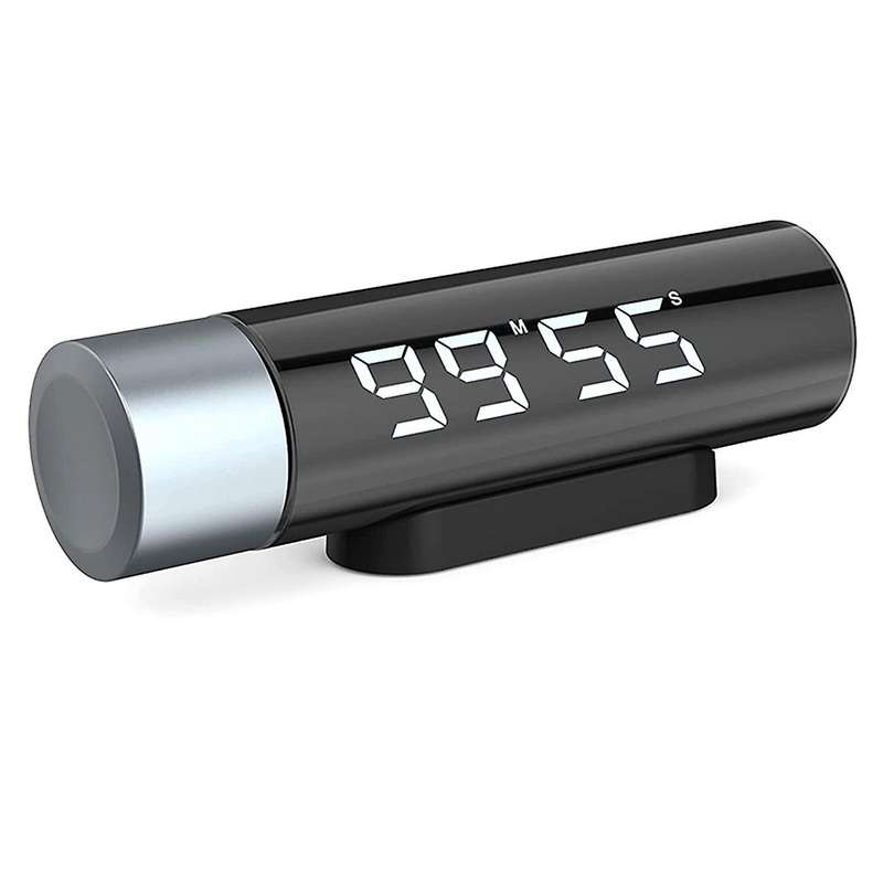 Digital Kitchen Timer,Kitchen Alarm Clock,Timer,Egg Timer with Rotary Knob Setting,for Cooking,Bakin