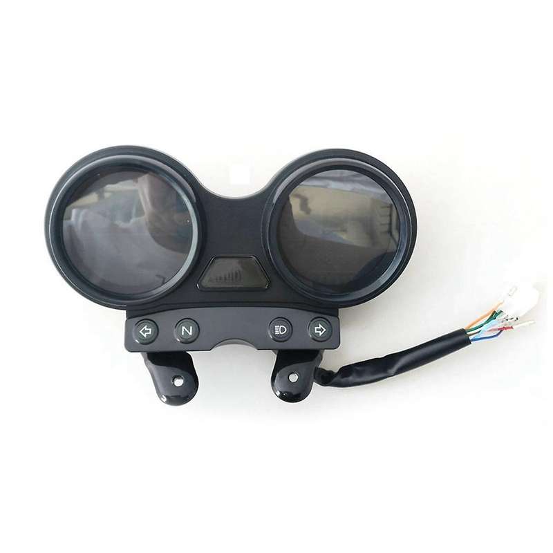 Digital LCD Odometer Speedometer for YBR 125 with Mobile USB Charge RPM Dashboard