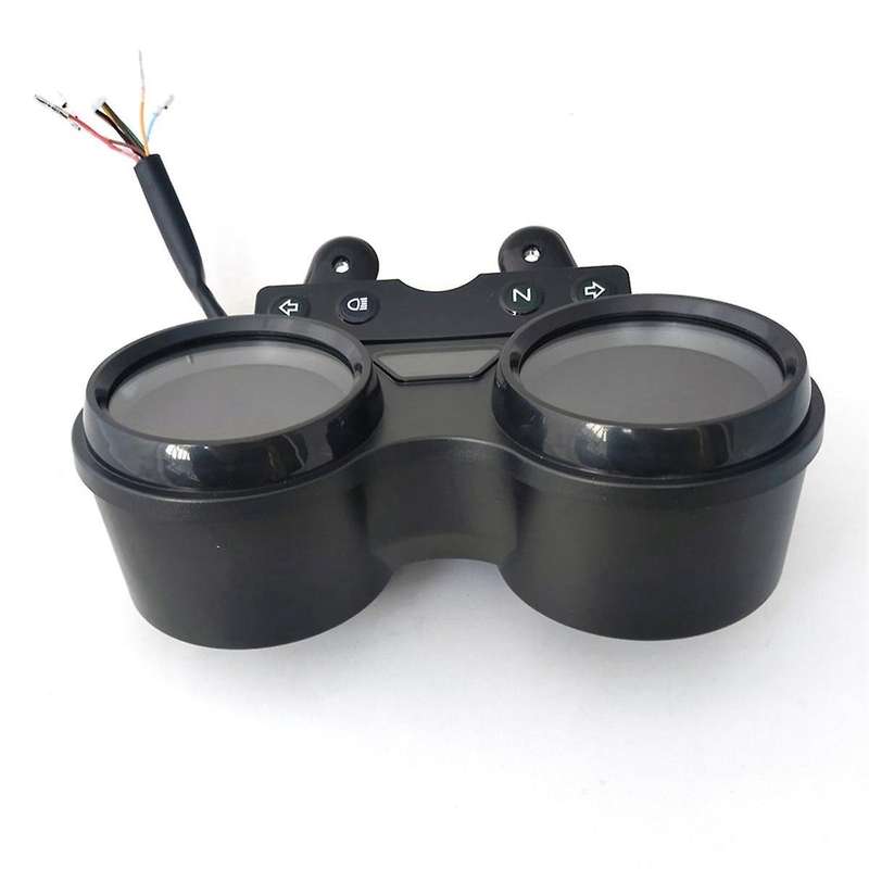 Digital LCD Odometer Speedometer for YBR 125 with Mobile USB Charge RPM Dashboard