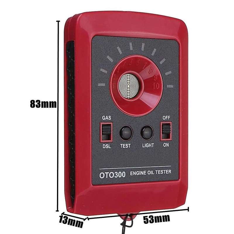 Digital Oil Tester Portable Automobile LED Motor Engine Oil Quality Detector Gas Derv Fluid Analyzer