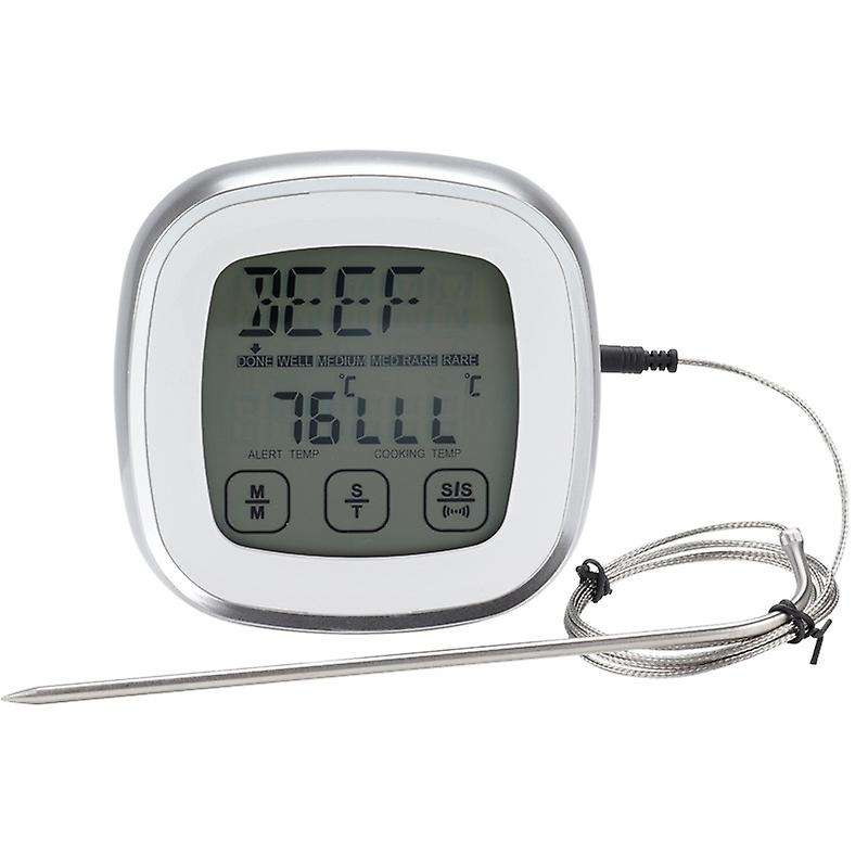 Digital Meat Thermometer for - Oven Kitchen Cooking Instant Temperature Reader Gauge with Metal Wir