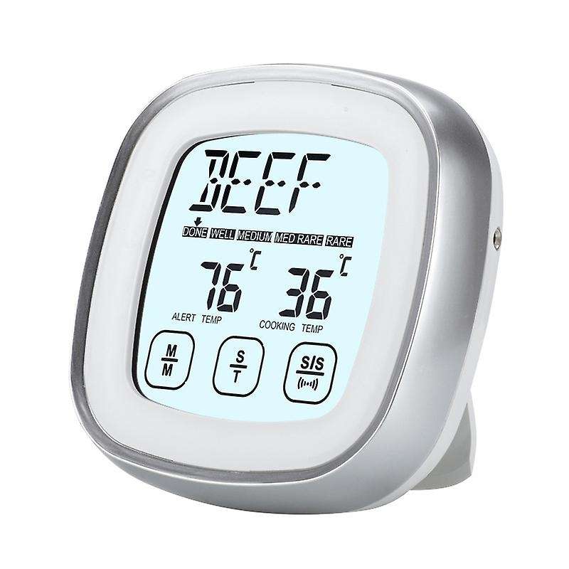 Digital Meat Thermometer for - Oven Kitchen Cooking Instant Temperature Reader Gauge with Metal Wir
