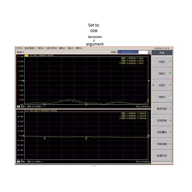 Digital Programmable RF Attenuator Module TYPE-C Type 6G 30DB TFT Display CNC Housing Support Commu