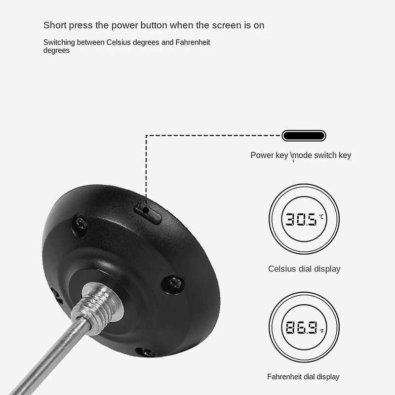 Digital Little T Lcd Display Coffee Thermometer Coffee Maker Tools Portable Thermometer for Kitche