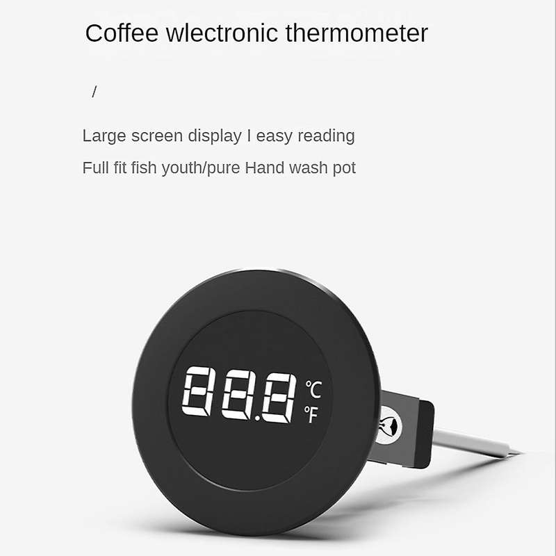 Digital Little T Lcd Display Coffee Thermometer Coffee Maker Tools Portable Thermometer for Kitche