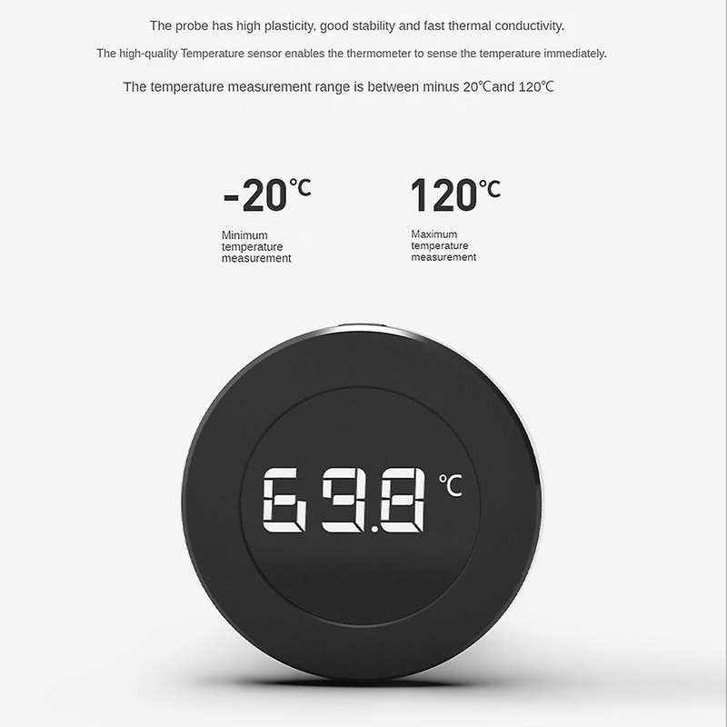 Digital Little T Lcd Display Coffee Thermometer Coffee Maker Tools Portable Thermometer for Kitche