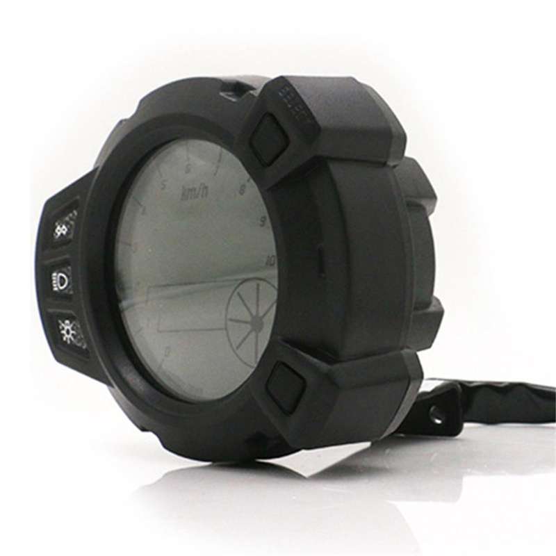 Digital Tachometer Motorcycle Tachometer Meter Odometer for BWS125 DC 12V