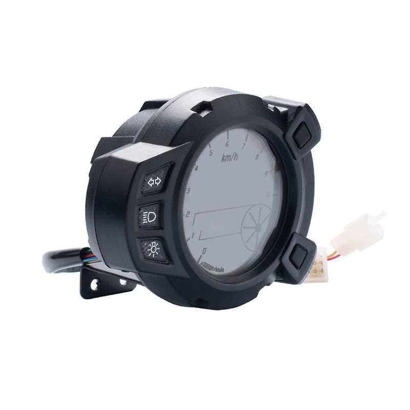 Digital Tachometer Motorcycle Tachometer Meter Odometer for BWS125 DC 12V