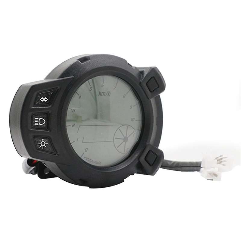Digital Tachometer Motorcycle Tachometer Meter Odometer for BWS125 DC 12V