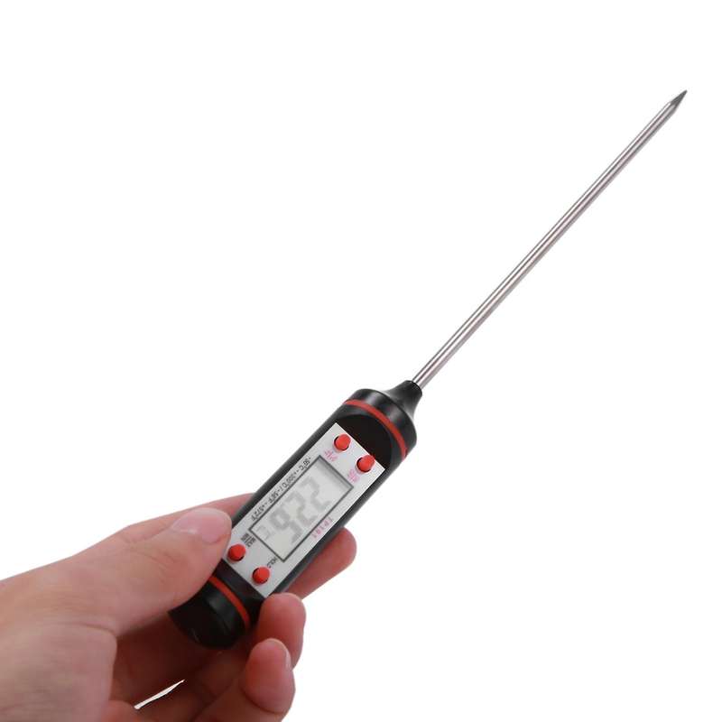 Digital Thermometer Bbq Meat Cookie Tool Car Air Conditioning Temperature Gauge Detector Bath Water