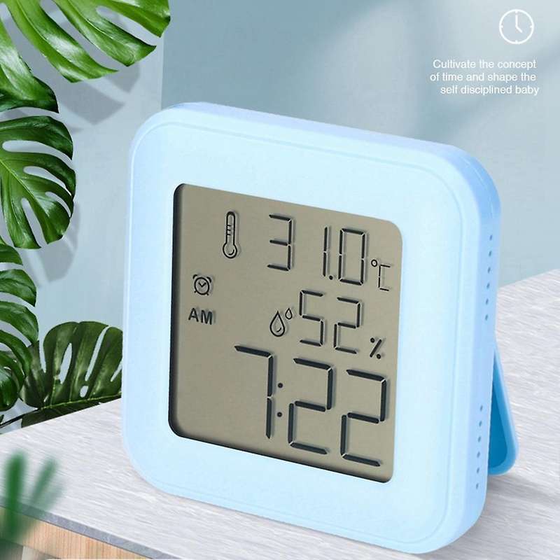 Digital Temperature Humidity Meter Backlight Home Indoor Electronic Hygrometer Thermometer Weather S
