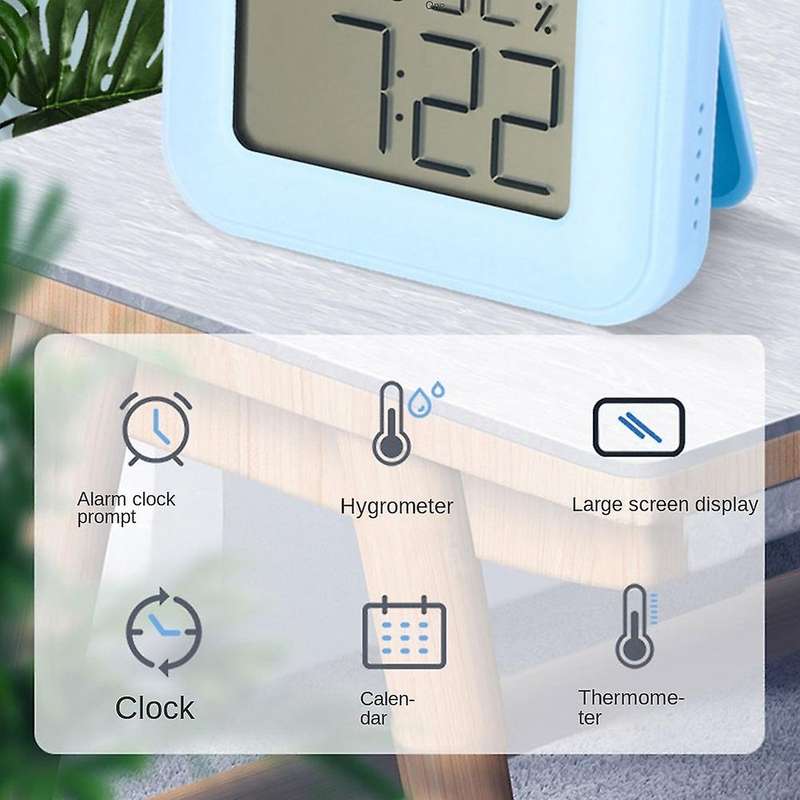Digital Temperature Humidity Meter Backlight Home Indoor Electronic Hygrometer Thermometer Weather S