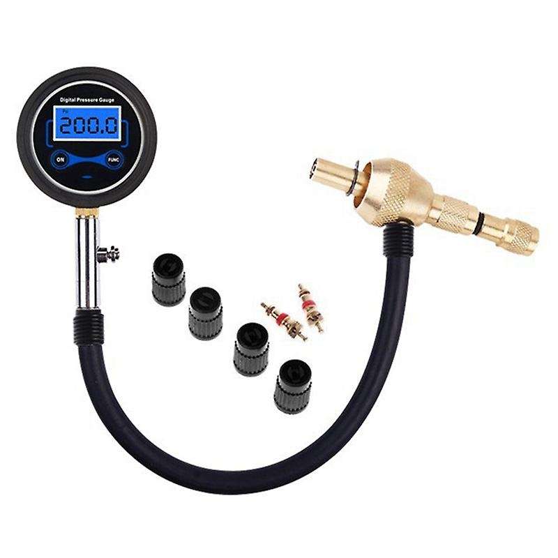 Digital Rapid Tire Venting Machine Car and Truck Tire Gauge Digital Pressure Gauge for Pressure Meas