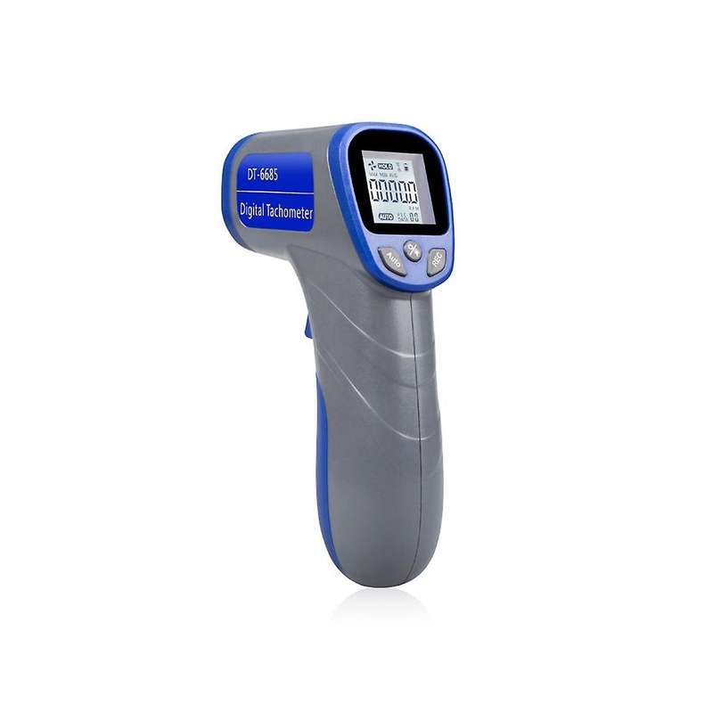 Digital Tachometer Laser Tachometer Handheld RPM Meter Speedometer with Backlight LCD Display for Mo