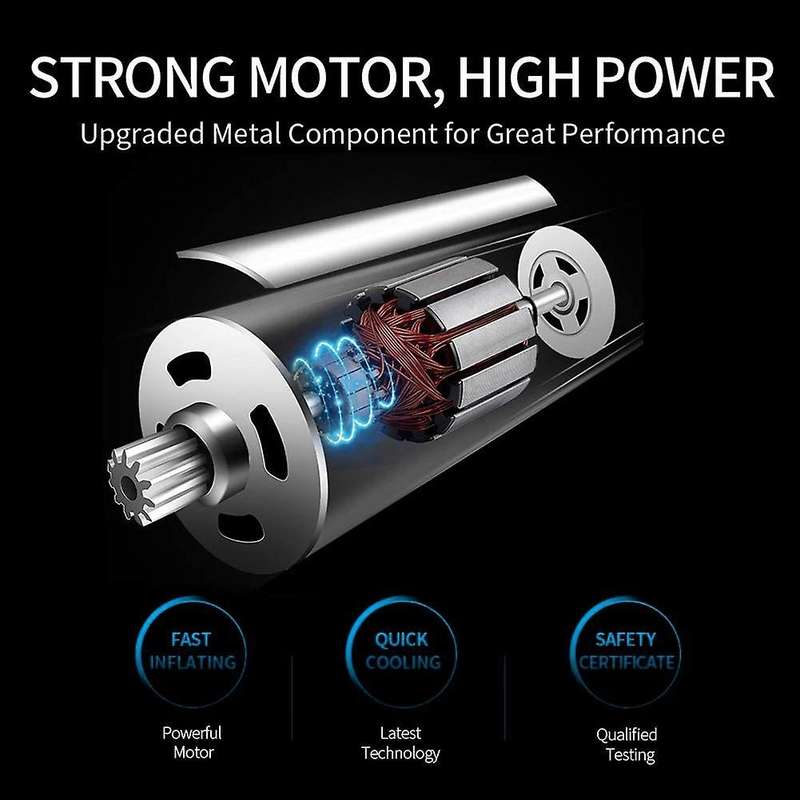 Digital Tire Inflator DC 12V Car Portable Air Pump,22 Cylinder 150 PSI LED Air Compressor for Car Bi
