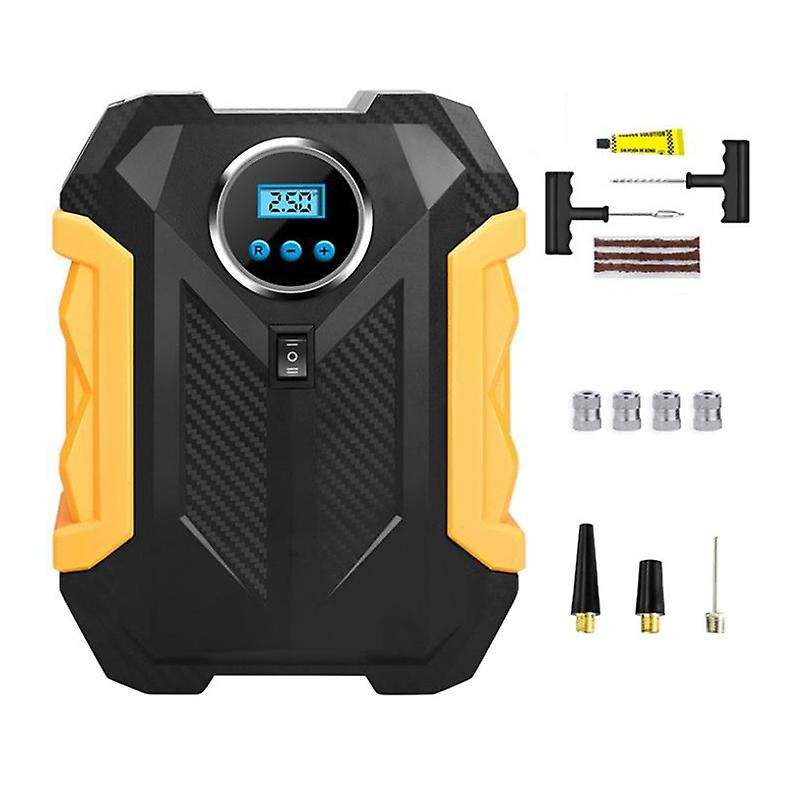 Digital Tire Inflator DC 12V Car Portable Air Pump,22 Cylinder 150 PSI LED Air Compressor for Car Bi