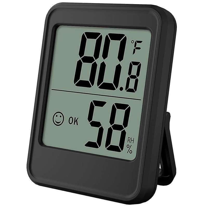 Digital Thermometer, Humidity Gauge, Mini Size Indoor Room Hygrometer with Temperature Humidity Moni