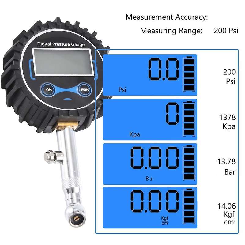 Digital Tire Pressure Gauge for Cars Tire Gauge Heavy-duty Air Pressure Gauge, Electronic Tire Pres