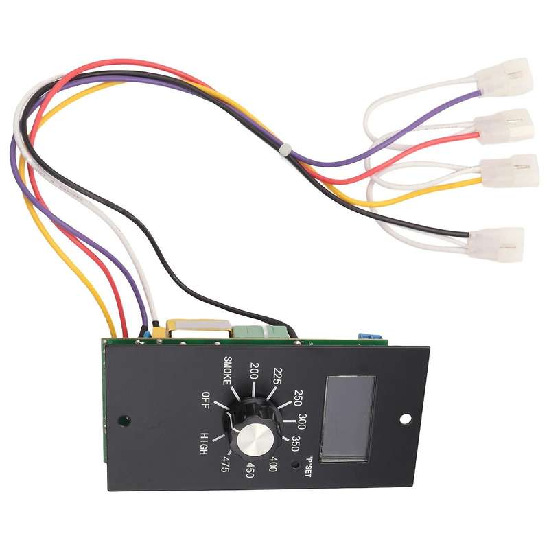 Digital Thermostat Control Board for Wood Pellet Grills, Compatible with Pb700, 340, 440, 820, Bbq