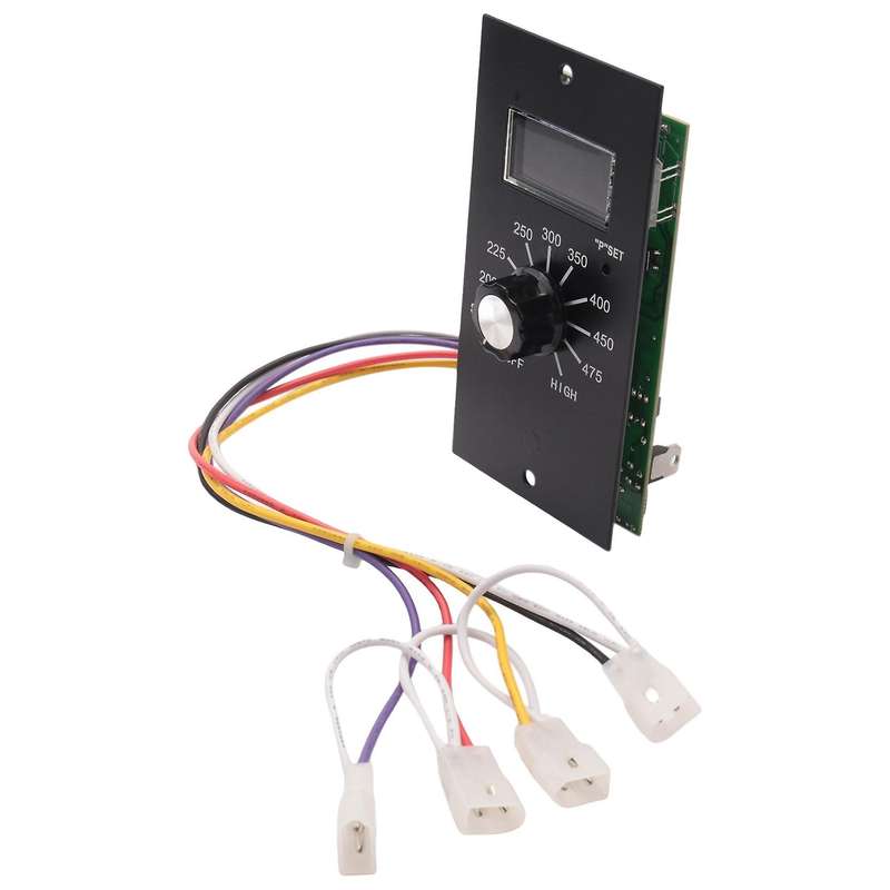 Digital Thermostat Control Board for Wood Pellet Grills, Compatible with Pb700, 340, 440, 820, Bbq