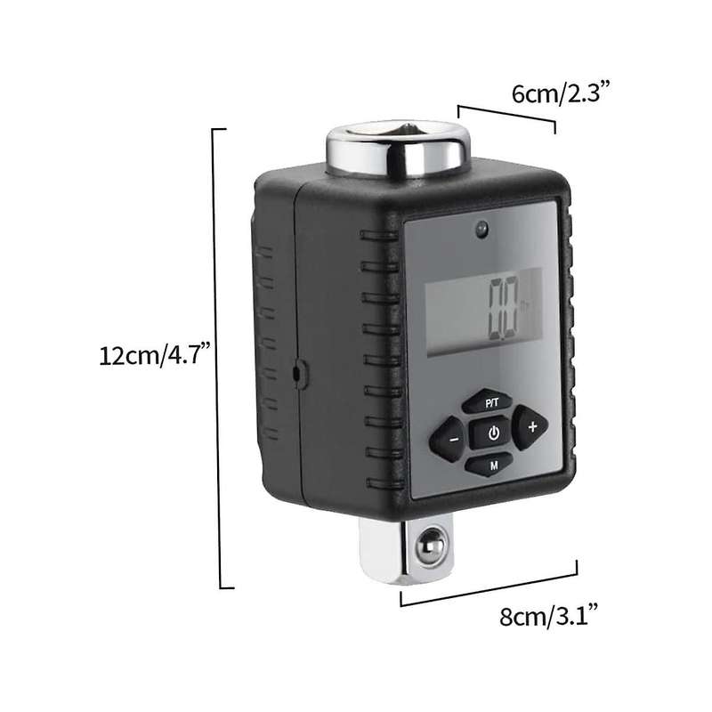 Digital Torque Wrench Digital Torque Gauge Electronic Torque Wrench Tool Set,10-200nm