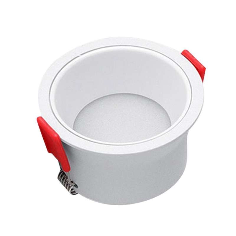 Dimmable Recessed Anti-Glare LED Downlights 5W Ceiling Lamps Spot Lights AC85-265V Warm White 3000K