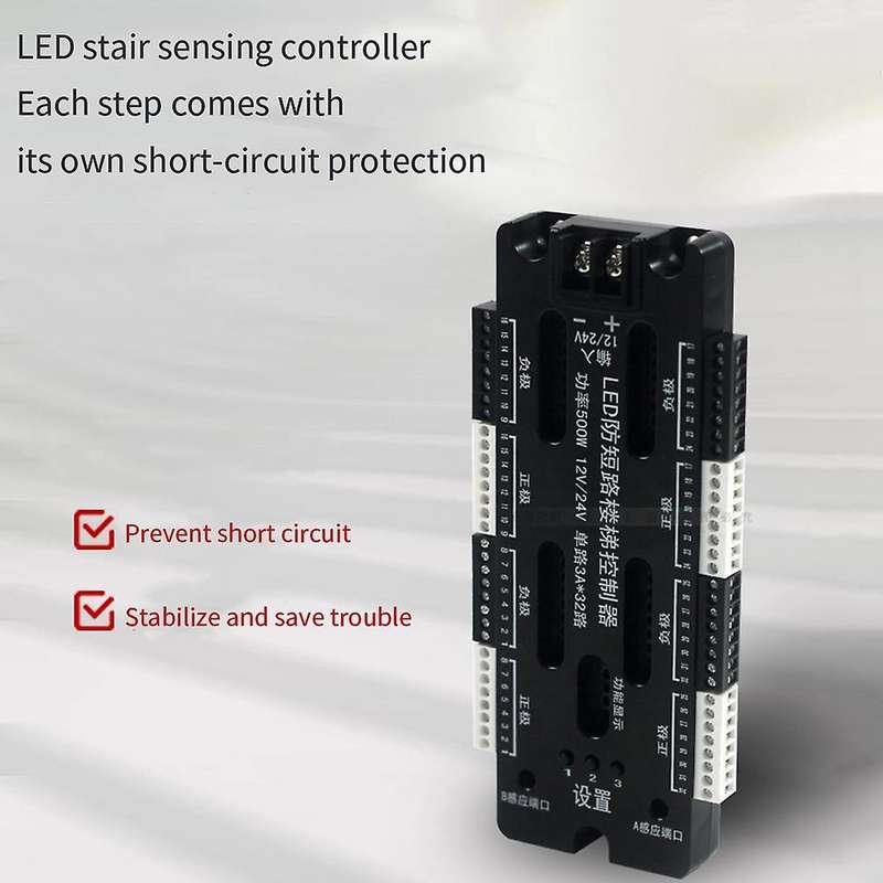 Dimmable Flexible Smd 2835 Light Pir Motion Sensor Steps Stair Dimming Wireless Staircase Controller