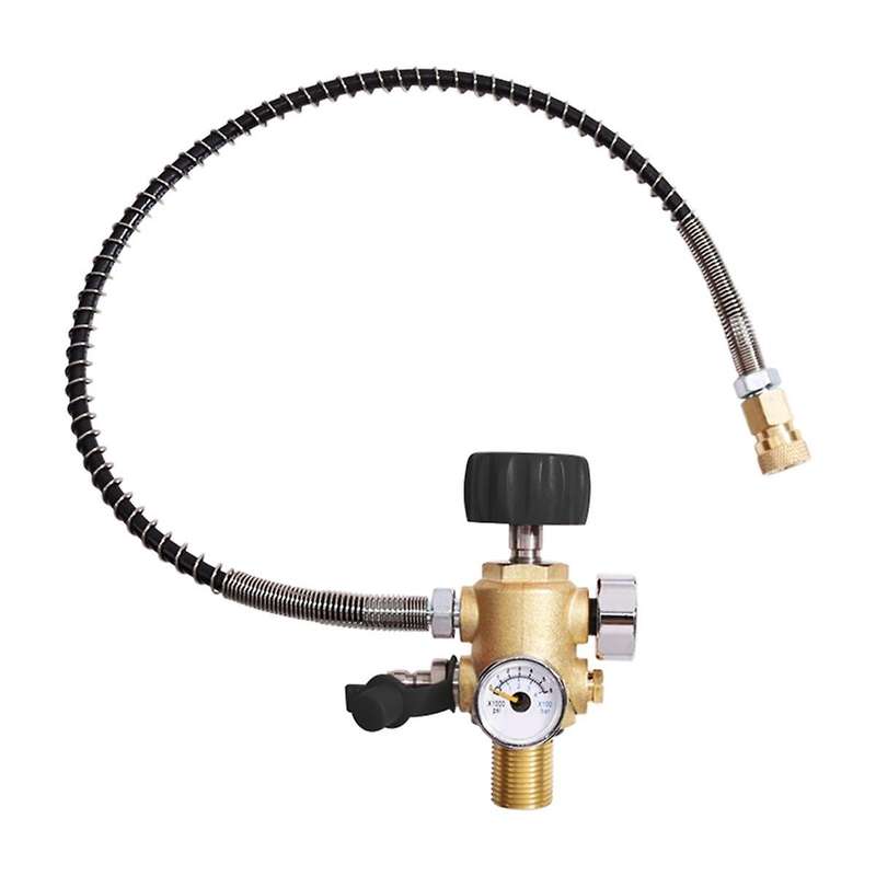 DIN Valve Scuba Adapter PCP Filling Air Hose Scuba Filling Station for PCP Air Tank with High Pressu