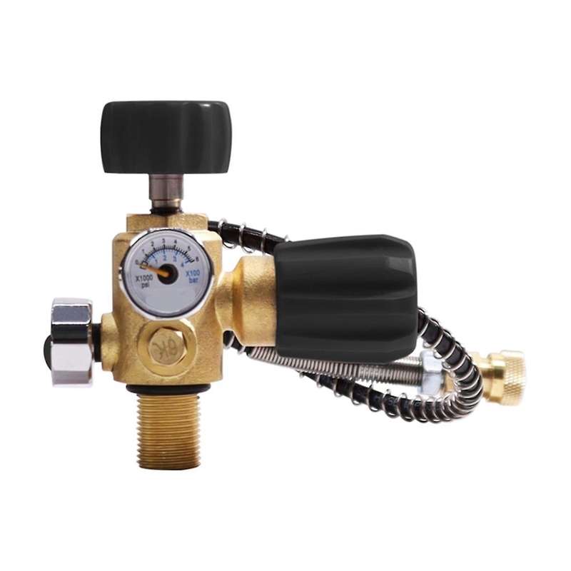 DIN Valve Scuba Adapter PCP Filling Air Hose Scuba Filling Station for PCP Air Tank with High Pressu