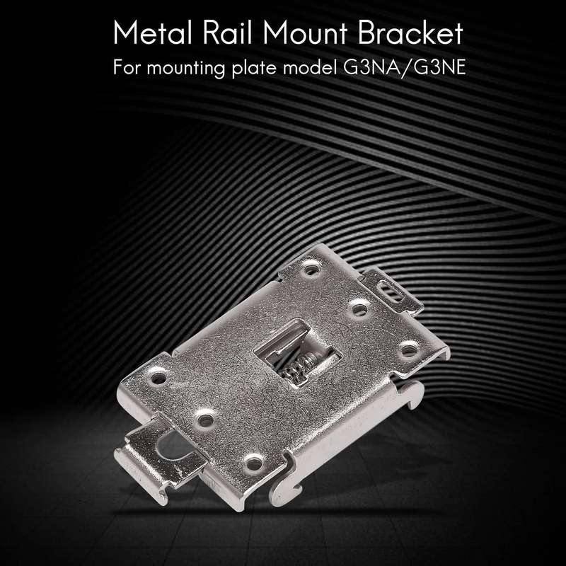 DIN Rail Mount Bracket Equipment Rack G3NE G3NA Electrical Compatible SSR R99-12 Fins