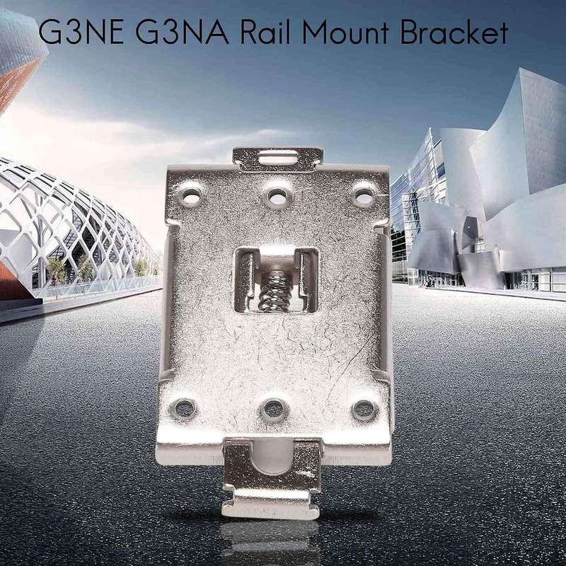 DIN Rail Mount Bracket Equipment Rack G3NE G3NA Electrical Compatible SSR R99-12 Fins