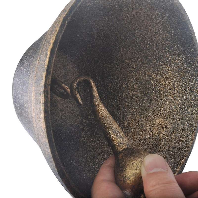 Dinner Bell for Outside Or Inside Vintage Design Doorbell Garden Knocker Rustic Welcome Entrance Wal