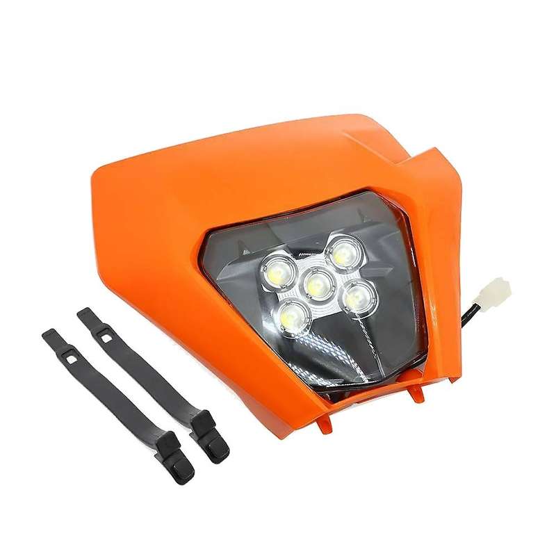Dirt Bike Motorcycle 6000K LED Headlight Head Light Lamp for SXF EXC XC XCF XCW 250 300 350 450 Supe
