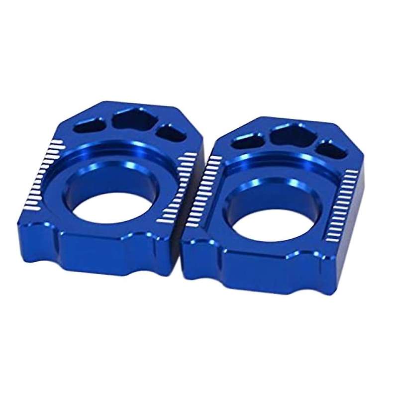 Dirt Bike Rear Hub Adjuster for 85 / 125-450sx / -f / Xc / Xc-f Blue