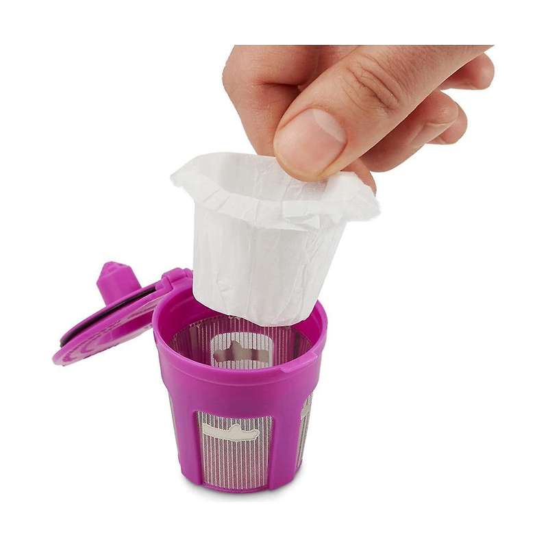 Disposable Coffee Filters, 400 Count Paper Coffee Filter for Single 1.0 and 2.0 K Cup Filter