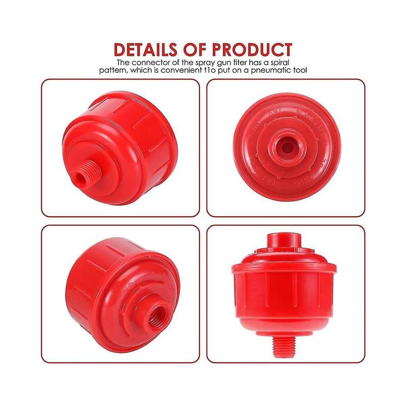 Disposable Spray Tool Filter Mini Air Water Filters Whirlwind Air Line Filter High Flow Tools Filter