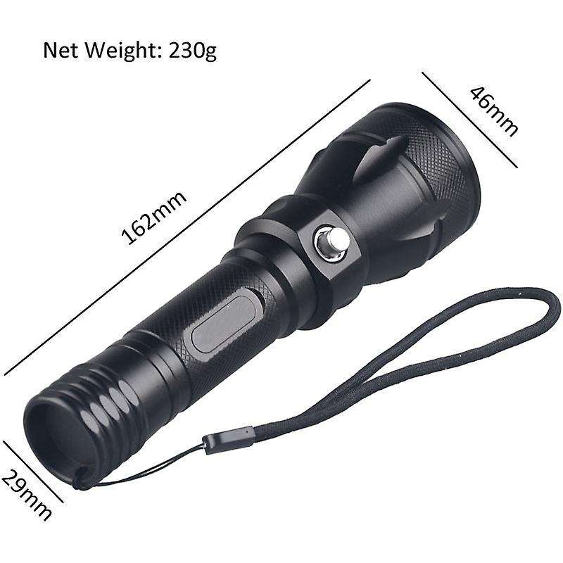 Diver Torch LED Waterproof Scuba Diving Flashlight Dive Underwater 100M Torches Lamp