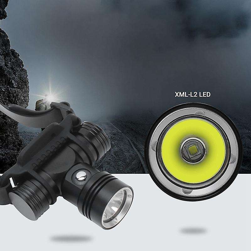 Diving head light lamp Underwater Headlight Scuba Head Flashlight Torch Waterproof IPX8 Lamp Light