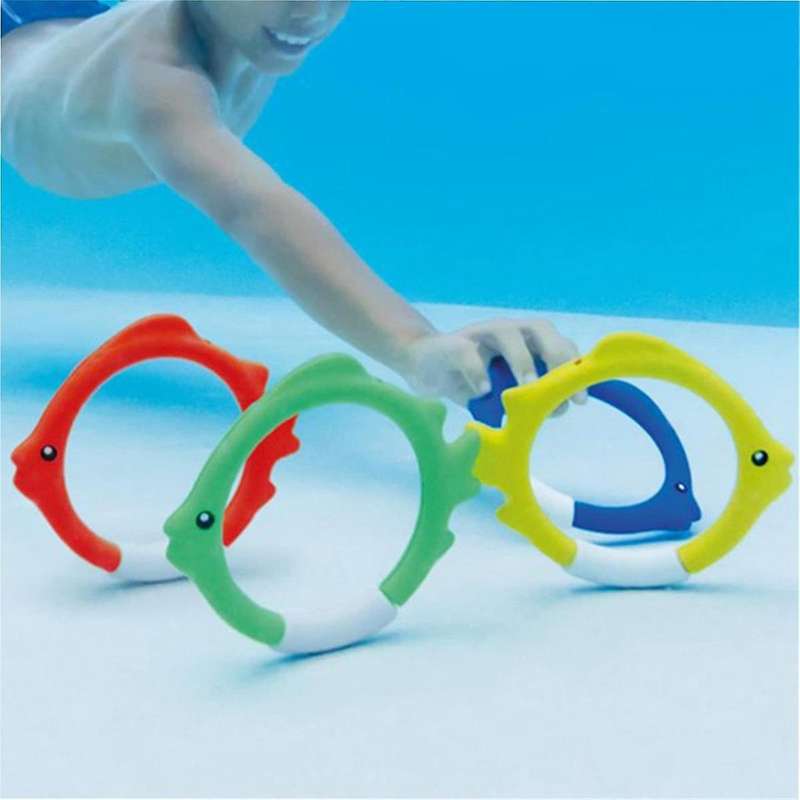 Diving Rings Toys Diving Toy to Dive 8pc Swimming Training Form Swimming Form