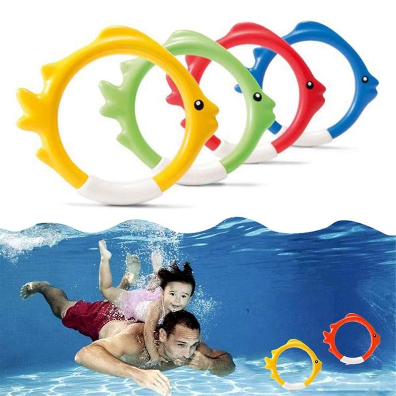 Diving Rings Toys Diving Toy to Dive 8pc Swimming Training Form Swimming Form